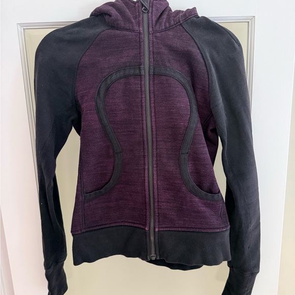 lululemon athletica Tops - lululemon athletica Purple and Black Hoodie